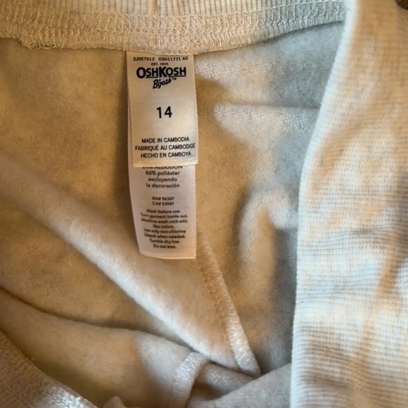 NWOT  OshKosh Bโgosh sweatpants - Picture 2 of 2